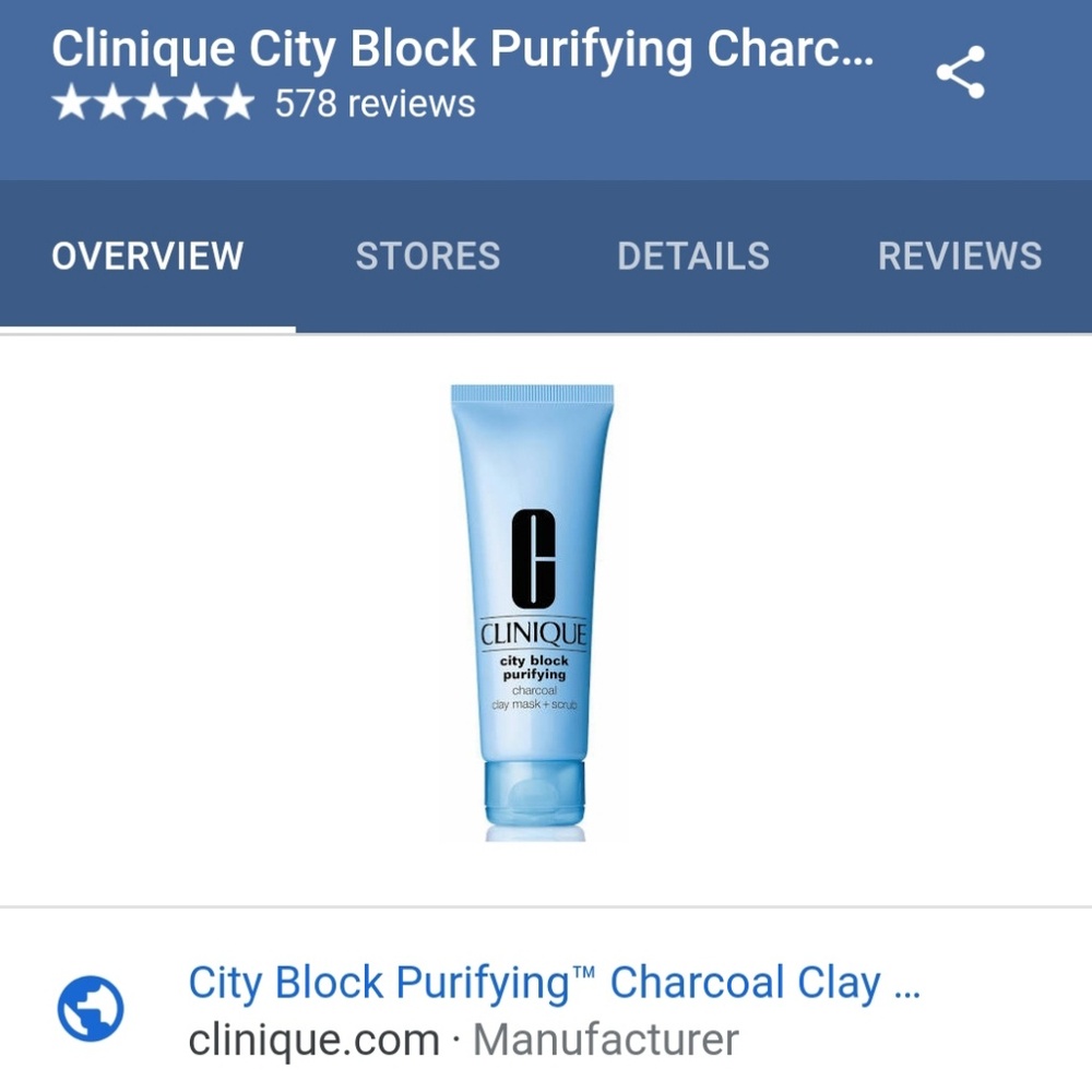 NEW🎀 Clinique mask + scrub